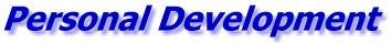 Personal Development