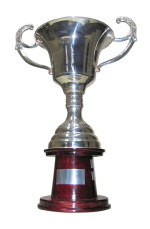 A winner's trophy